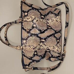 Michael Kors Electric Blue Lenox Satchel